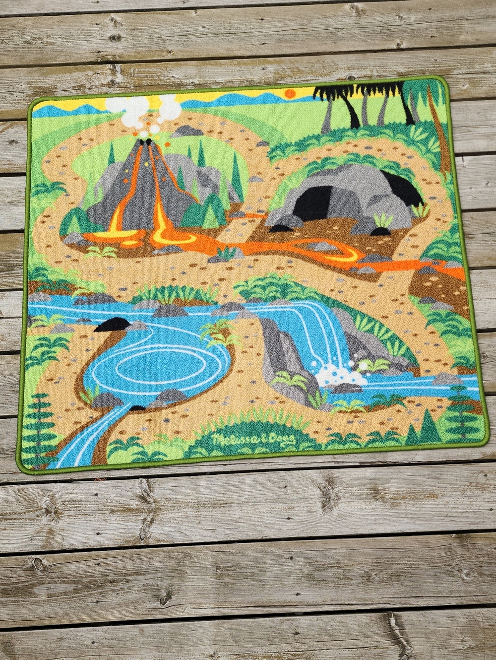 Melissa & Doug Kids Play Rug - Multi-Color - Picture 2 of 13